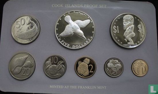 Cook Islands mint set 1976 (PROOF) - Image 2
