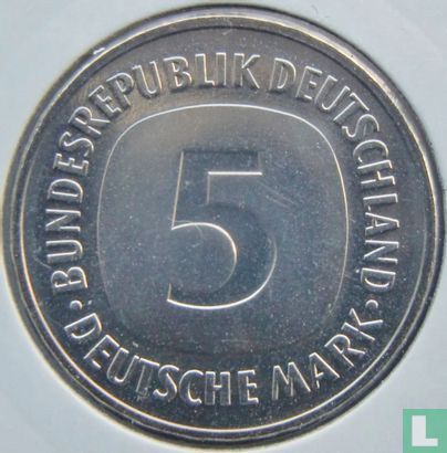 Allemagne 5 mark 1978 (D) - Image 2