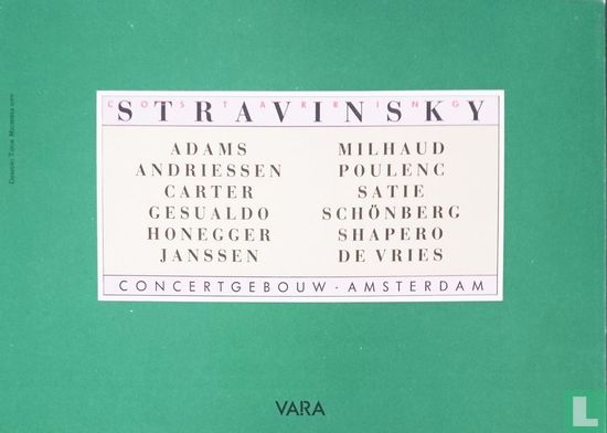 Stravinsky 8 concerten - Afbeelding 2