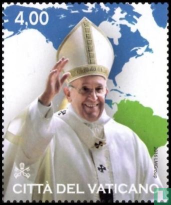 Reisen von Papst Franziskus im Jahr 2015