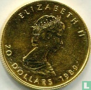 Canada 20 dollars 1989 - Afbeelding 1