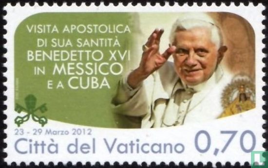 Reisen von Papst Benedikt XVI. im Jahr 2012