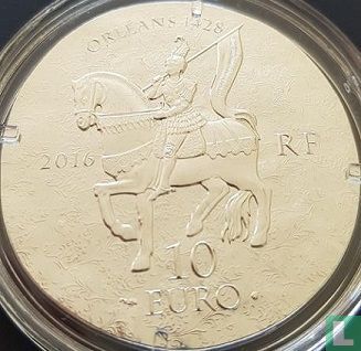 France 10 euro 2016 (PROOF) "Joan of Arc" - Image 1