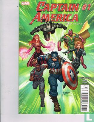 Captain America: Road to war 1 - Afbeelding 1