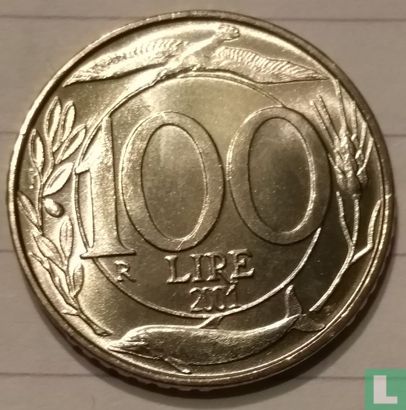 Italië 100 lire 2001 - Afbeelding 1