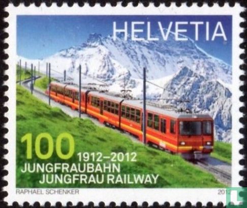 Chemin de fer Jungfrau 100Jahr