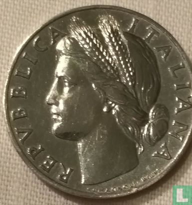 Italie 1 lira 1950 - Image 2