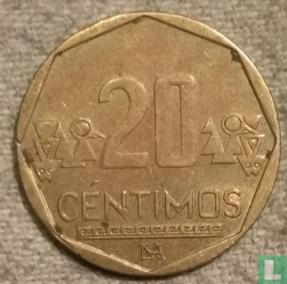 Pérou 20 céntimos 2016 - Image 2