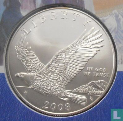 États-Unis 1 dollar 2008 (folder) "Bald Eagle" - Image 3