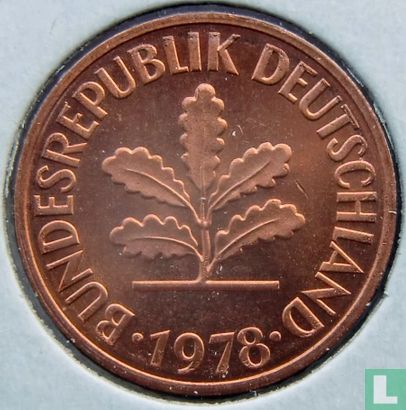 Germany 2 pfennig 1978 (F) - Image 1
