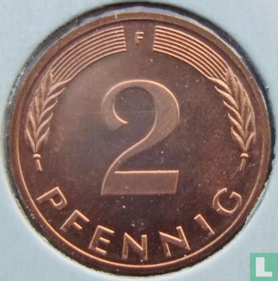 Duitsland 2 pfennig 1978 (F) - Afbeelding 2