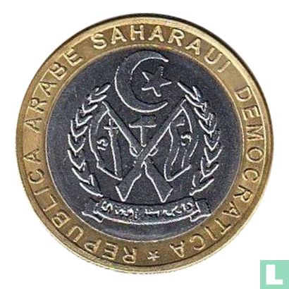 Arabische Democratische Republiek Sahara 500 pesetas 2004 "Independence" - Image 2
