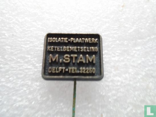 M. Stam Delft Isolatie-plaatwerk-ketelbemetseling