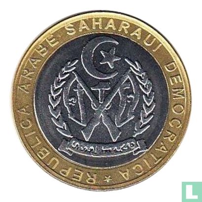 Arabische Democratische Republiek Sahara 500 pesetas 2010 "Pope John Paul II & Juan Carlos" - Bild 2