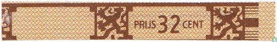 Prijs 32 cent - N.V. Willem II Sigarenfabrieken Valkenswaard  - Afbeelding 1