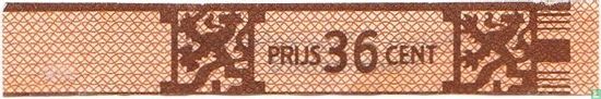 Prijs 36 cent - (Achterop: Willem II Sigarenfabrieken Valkenswaard)   - Bild 1