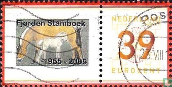 Studbook fjords entre 1955 et 2005