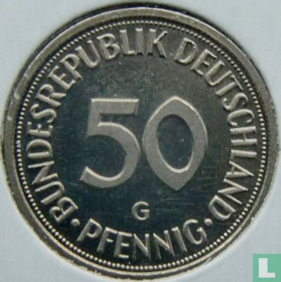 Germany 50 pfennig 1986 (G) - Image 2