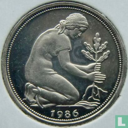 Deutschland 50 Pfennig 1986 (D) - Bild 1