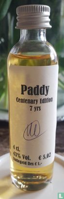 Paddy Centenary Edition 7yrs - Image 1