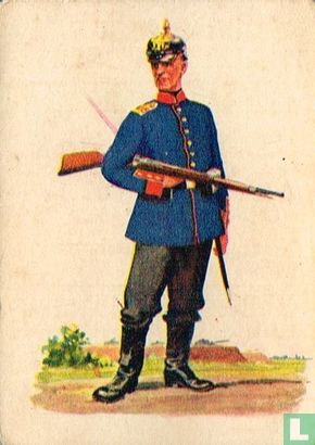 3. Westpr. Inf.-Rgt. Nr. 129 * Graudenz * Musketier im Wachanzug - Image 1