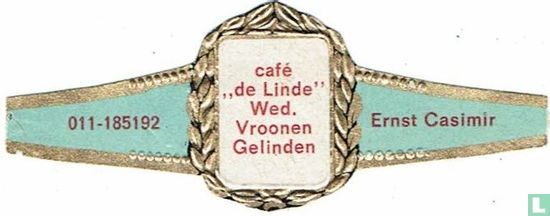 Café „de Linde" Mi. Vroonen Gelinden - 011-185192 - Ernst Casimir - Bild 1