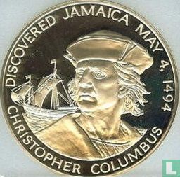 Jamaica 10 dollars 1975 (PROOF) "Christopher Columbus - Discovery of Jamaica" - Image 2