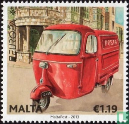 Europe - Véhicules postaux