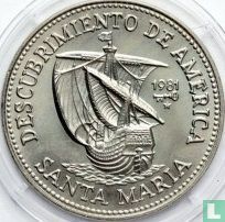Cuba 1 peso 1981 "Santa Maria" - Afbeelding 1