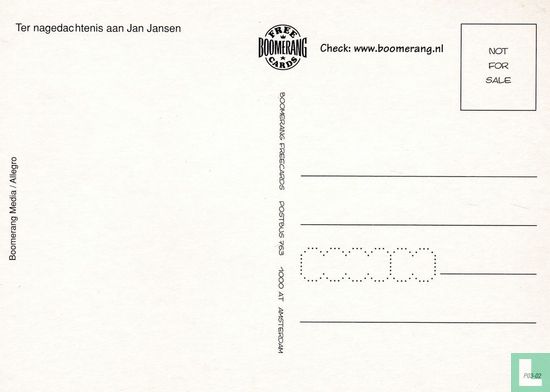 B004377 - Ter nagedachtenis aan Jan Jansen - Image 2