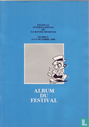 Festival international de la bande dessinee - Durbuy 4 et 5 octobre 1986 - Album du festival - Image 1