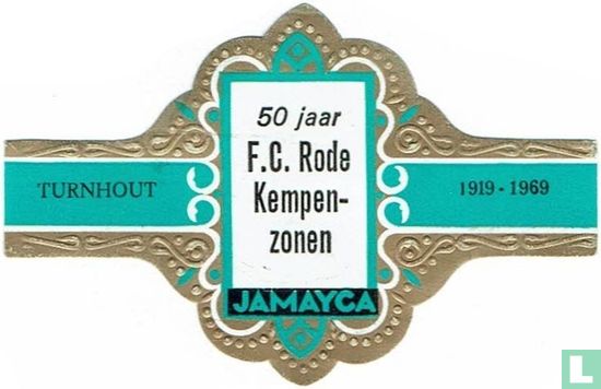 50 Jahre F.C. Red Kempen Söhne Jamayca - Turnhout - 1919-1969 - Bild 1