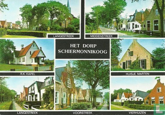 Het dorp Schiermonnikoog