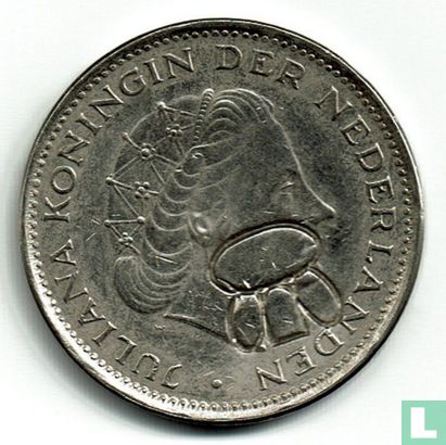 Nederland 2½ gulden 1969 (Haan - met klop Numismatische Kring Hoogeveen) - Image 2