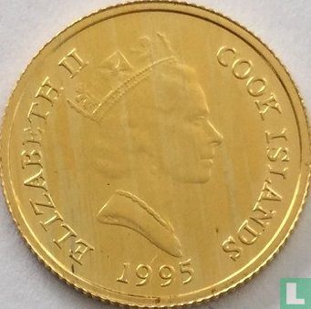 Cookeilanden 20 dollars 1995 "500 years of America - James Cook" - Afbeelding 1