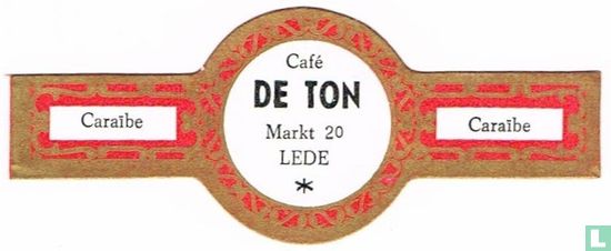 Café DE TON Markt 20 Lede - Caraibe - Caraibe - Afbeelding 1
