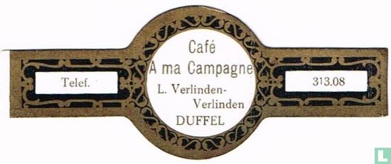 Café A ma Campagne - L. Verlinden-Verlinden Duffel Telef. - 313.08 - Afbeelding 1