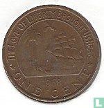 Liberia 1 Cent 1968 - Bild 1