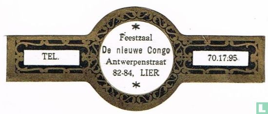 Feestzaal De Nieuwe Congo Antwerpsestraat 82-84 Lier - Tel. 70.17.95 - Afbeelding 1