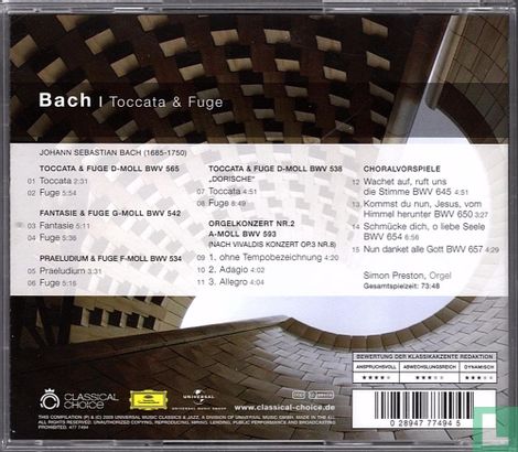 Bach I  Toccata & Fuge - Afbeelding 2