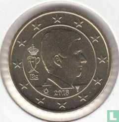 België 50 cent 2018 - Afbeelding 1
