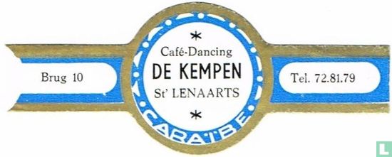 Café-Danse THE KEMPEN St. Lenaarts - Pont 10 - Tél. 72.81.79 - Image 1