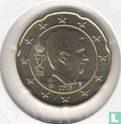 Belgien 20 Cent 2018 - Bild 1