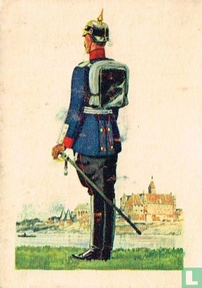 Deutsch-Ordens-Infanterie-Regiment Nr. 152 Marienburg * Stuhm Leutnant im Marschanzug - Afbeelding 1