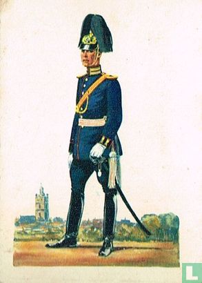 Großzgl. Artilleriekorps, 1 Großherzogl. Hessisches Feldartillerie-Regt. Nr. 25 Darmstadt * Leutnant im Paradeanzug - Afbeelding 1