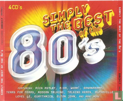 Simply the Best of the 80's - Afbeelding 1