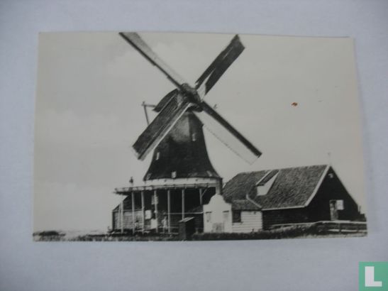 Koog a/d/ Zaan Pelmolen "De Jonge Wildeman"gesloopt in 1902