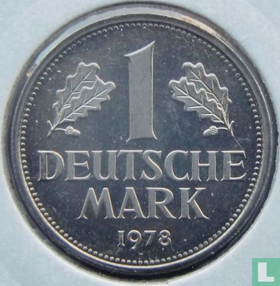 Deutschland 1 Mark 1978 (J) - Bild 1