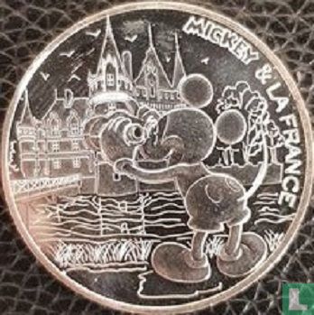 Frankrijk 10 euro 2018 "Mickey & France - Castle of Azay le Rideau" - Afbeelding 2