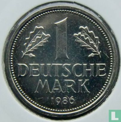Deutschland 1 Mark 1986 (D) - Bild 1